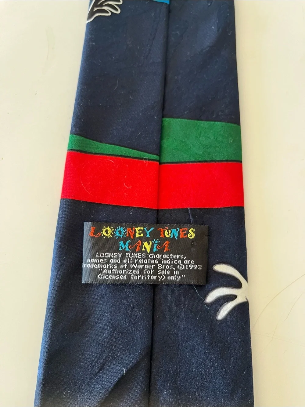 Lot of 3 vintage 1993 looney tunes neckties